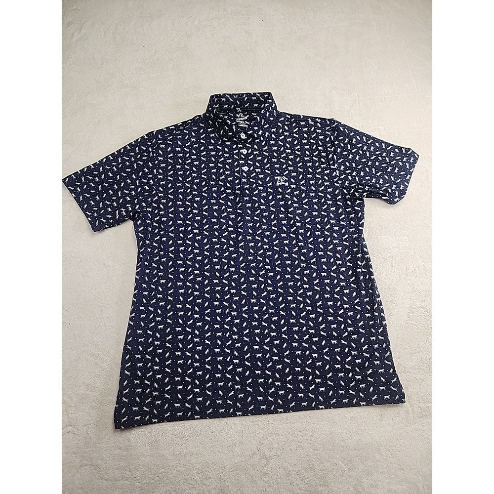Rhoback Polo Shirt Xl Navy
